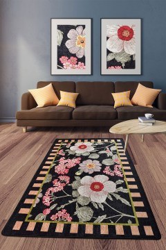 Carpet Nanna 882CHL3105 Black-Multi 80X140 Conceptum Hypnose