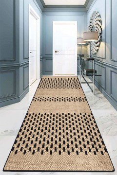 Carpet Rubiks Cube 908CHL3048 Beige-Black 100X200 Conceptum Hypnose