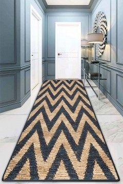 Carpet Sharp Tip 908CHL3068 Beige-Dark Blue 100X300 Conceptum Hypnose