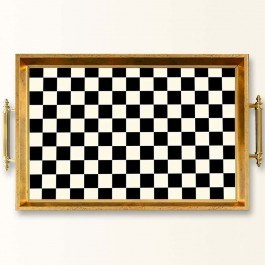 Δίσκος Σερβιρίσματος Γυάλινος 244KNG1450 50x29x3,5cm Multi-Gold Aberto Design MULTI-GOLD