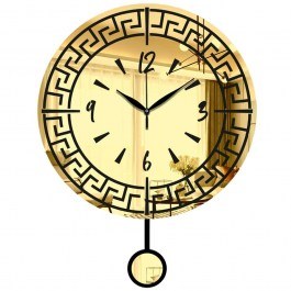 Wall Clock 332CDC1123 39x50cm Gold Wallity GOLD