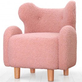 Πολυθρόνα Παιδική Juano Teddy 209FLF1432 55x55x61cm Pink PINK