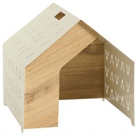 Σπιτάκι Σκύλου Vidar 438CTF1501 50x50x50cm Cream Hanah Home CREAM