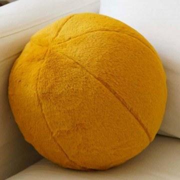 Decorative Pillow (With Stuffing) Pelus Top 150CRG1133 Mustard Aberto Design