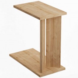 Side Table Lun 835PUQ6359 25x50x48,6cm Oak OAK