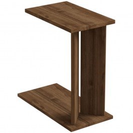 Side Table Lun 835PUQ6358 25x50x48,6cm Walnut WALNUT