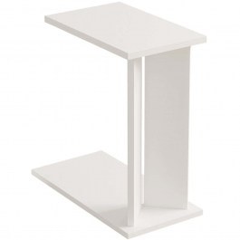 Side Table Lun 835PUQ6357 25x50x48,6cm White WHITE