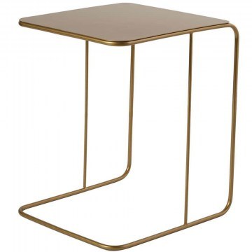 Τραπεζάκι Βοηθητικό 491CRT1158 47x46x57cm Gold