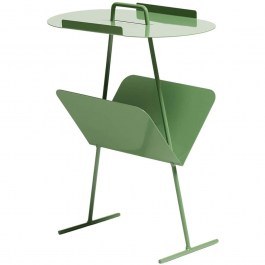 Side Table Goddy 438CTF1106 44x25,5x54cm Matcha Green GREEN