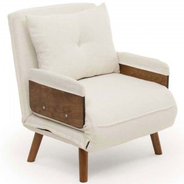 Πολυθρόνα - Κρεβάτι Cosmo Teddy 859FTN2340 77x70x82cm White