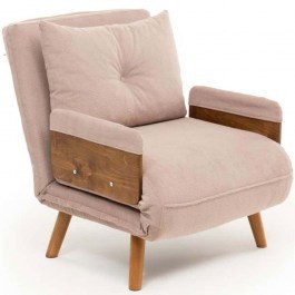 Armchair - Bed Cosmo 859FTN2341 77x70x82cm Mink MINK