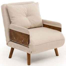 Armchair - Bed Cosmo 859FTN2336 77x70x82cm Cream CREAM