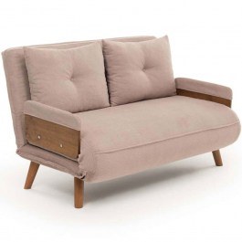 Two-Seater Sofa - Bed Cosmo 859FTN2727 120x78x82cm Mink MINK