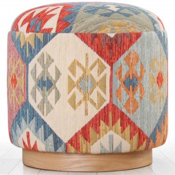Σκαμπό Ferruz 209FLF1438 42x42x43cm Multi