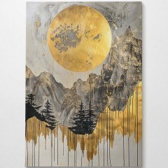 Πίνακας Καμβάς 529TCR2365 70x100cm Multi Wallity