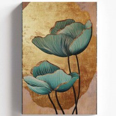 Πίνακας Καμβάς 528LSR1283 80x120cm Multi Wallity