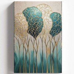 Πίνακας Καμβάς 528LSR1310 80x120cm Multi Wallity