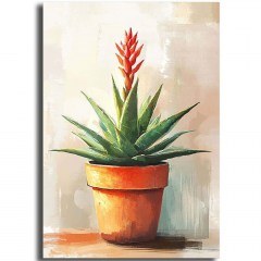 Πίνακας Καμβάς 748MYL1128 70x100cm Multi Wallity