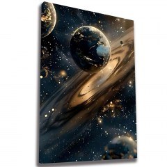 Πίνακας Καμβάς 463SNT1518 70x100cm Multi Wallity