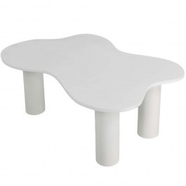 Τραπέζι Σαλονιού Bloom 313RTX1152 110x70x40cm White WHITE