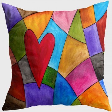 Decorative Pillow (With Stuffing) 416GRV3196 Multi Aberto Design