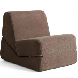 Pouf - Bed Origami Convertable 560ARE4170 70x100x70cm Brown BROWN