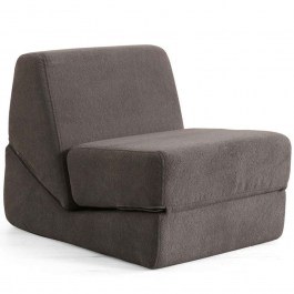 Pouf - Bed Origami Convertable 560ARE4176 70x100x70cm Warm Grey WARM GREY