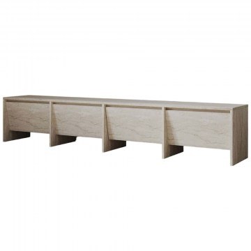 TV Furniture Laris 382NRC2531 180x35x40cm Travertine Beige