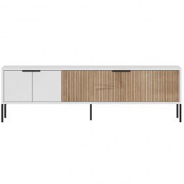 TV Furniture Noah 327ODS1319 150x30x45cm White-Oak WHITE-OAK