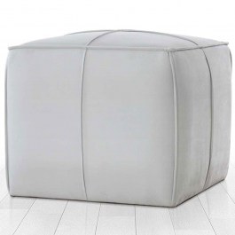 Pouf Holler 209FLF1451 52x52x44cm Grey GREY