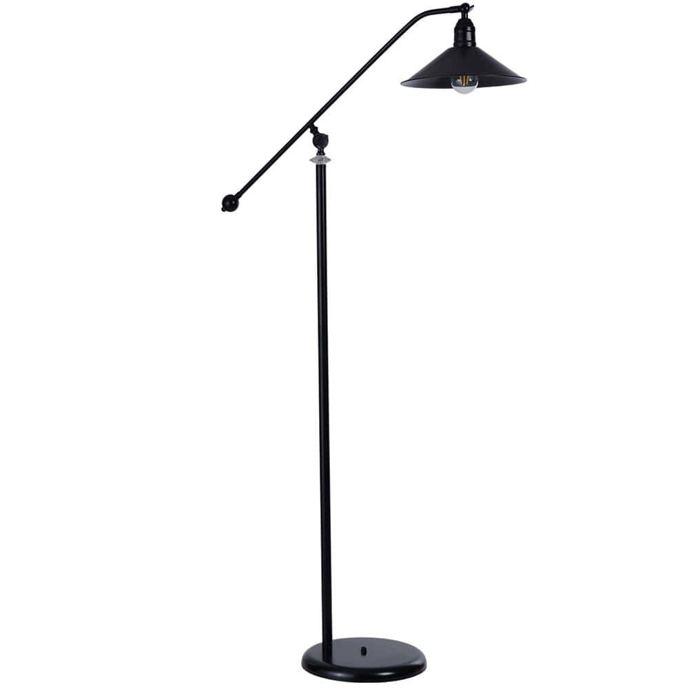 Φωτιστικό δαπέδου — 30 × 83 × 155 cm — Μέταλλο · Opviq · BLACK · Κωδικός designdrops-3298442