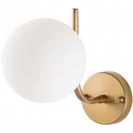 Φωτιστικό Τοίχου - Απλίκα Antler 521SHN3678 15x29x23cm 1xE14 40W Gold Opviq GOLD