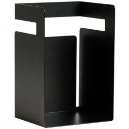 Βιβλιοστάτης Cube 438CTF1304 18x15,5x19cm Black Hanah Home BLACK