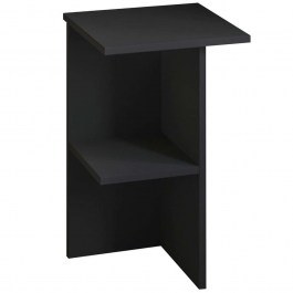 Κομοδίνο Leray 382NRC1809 36x36x60cm Anthracite ANTHRACITE
