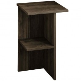 Κομοδίνο Leray 382NRC1810 36x36x60cm Walnut WALNUT