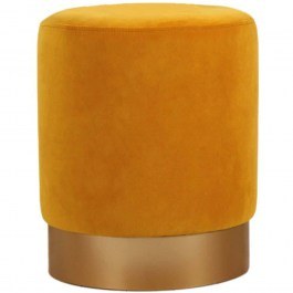 Σκαμπό Memfis 209FLF1268 40x45cm Mustard MUSTARD