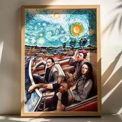 Κάδρο 786DKT2153 33x48cm Multi Wallity