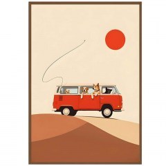 Κάδρο 786DKT1792 33x48cm Multi Wallity