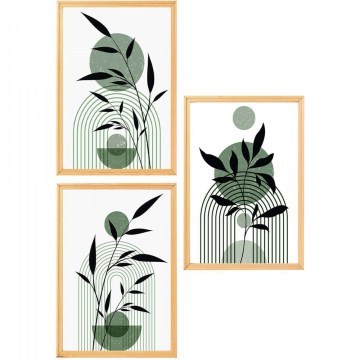 Frames (Set 3Pcs) 902LMN1513 50x70cm Multi Wallity