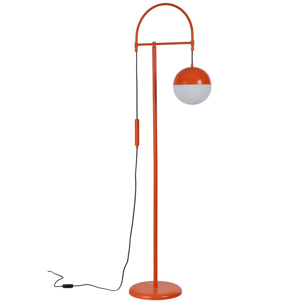 Φωτιστικό δαπέδου — 20 × 38 × 170 cm — Μέταλλο,Γυαλί · Opviq · ORANGE · Κωδικός designdrops-3326939