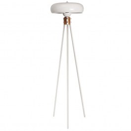 Floor Lamp 534LUN5383 D38x155cm 1xE27 40W White Opviq WHITE