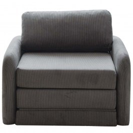 Πολυθρόνα - Κρεβάτι Nest 383EVN1271 110x83x77cm Grey GREY