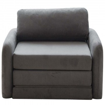Πολυθρόνα - Κρεβάτι Nest 383EVN1271 110x83x77cm Grey