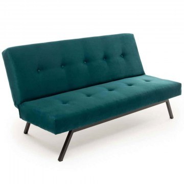 Καναπές - Κρεβάτι Τριθέσιος Zola 859FTN2901 180x78x64cm Petrol Green