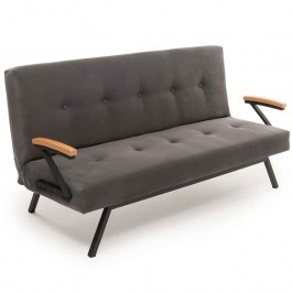 Καναπές - Κρεβάτι Τριθέσιος Zven 859FTN2903 180x78x64cm Grey GREY
