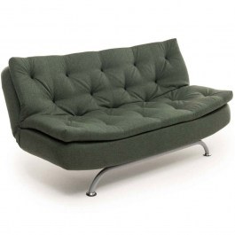 Καναπές - Κρεβάτι Τριθέσιος Rivo 859FTN2895 185x82x63cm Green GREEN