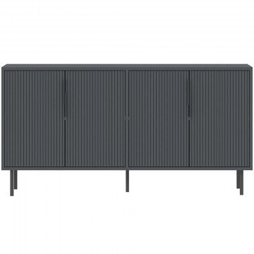 Μπουφές Clara 327ODS1333 150x36x75cm Anthracite