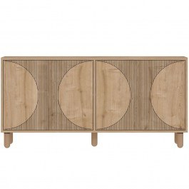 Μπουφές Arventa 327ODS1359 150x36x73cm Oak OAK