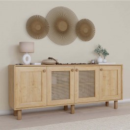 Μπουφές Bohemian 350MWD1501 180x40x75cm Oak OAK