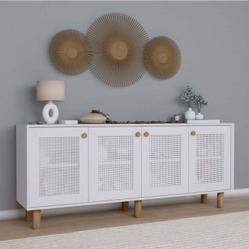 Μπουφές Bohemian 350MWD1505 180x40x75cm White